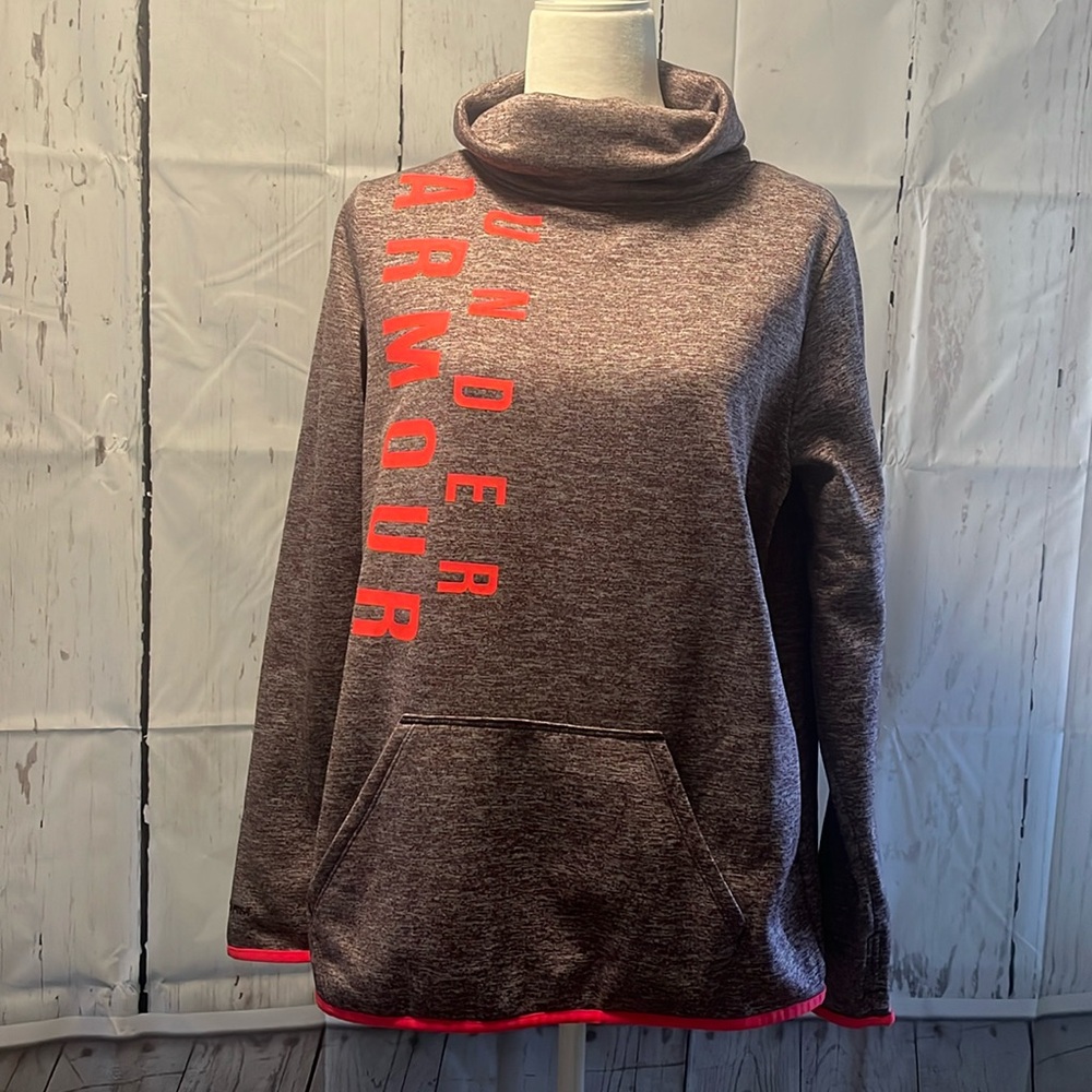 Under Armour women’s sweatshirt, large, purple/Pink